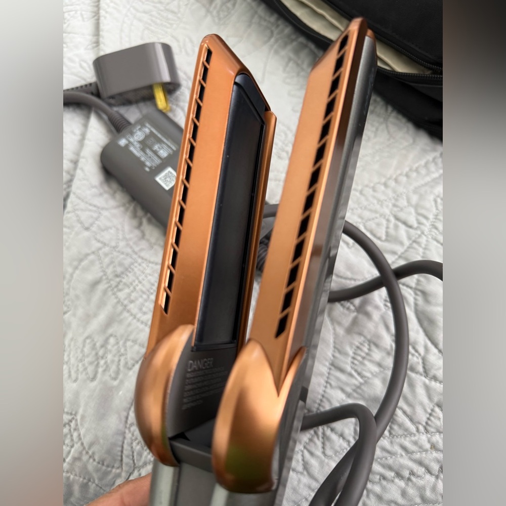Dyson Airstrait Hair Straightener in Nickel and Copper - Picture 6 of 7